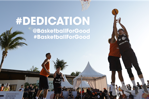 Third #BasketballForGood campaign celebrating the International Day of Sport for Development and Peace