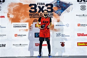 Kojic named FIBA 3x3 World Tour Utrecht Masters 2022 MVP