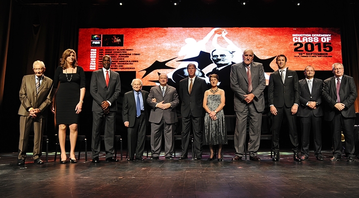 2015 FIBA Hall of Fame Induction Ceremony
