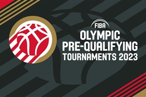 2023 FIBA Olympic Pre-Qualifying Tournaments 2023 Banner