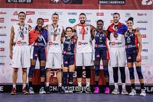 Serbia\'s men and France\'s women win FIBA 3x3 Europe Cup 2022 