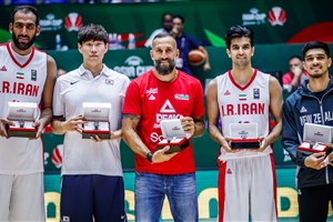 Haddadi, El Khatib, Oh, Jamshidi and Ili make up first ever FIBA Asia Cup All-Star Five