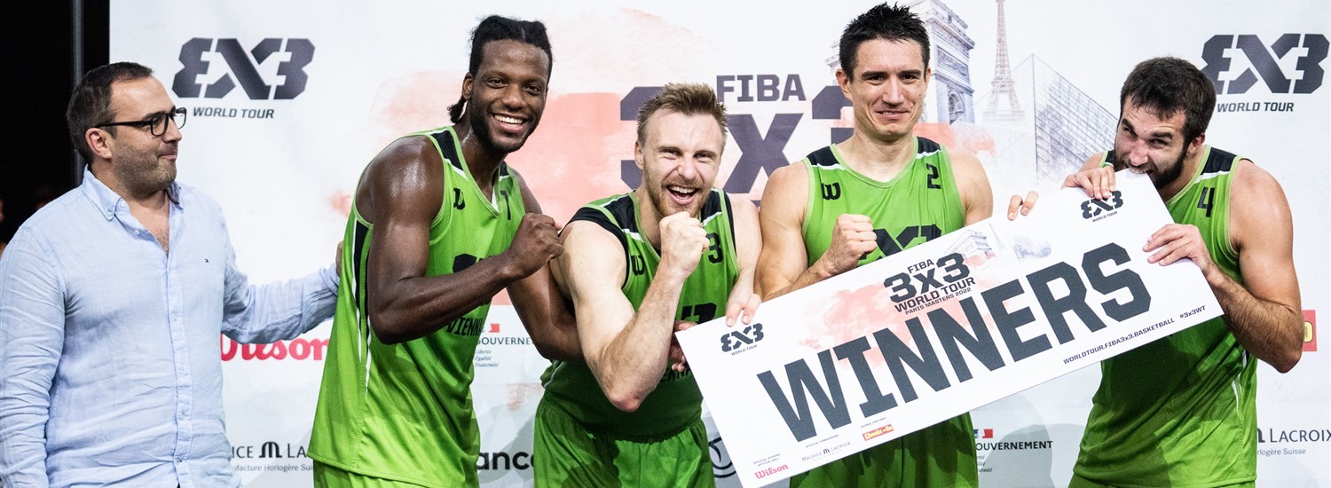 Vienna win their first FIBA 3x3 World Tour Masters in Paris