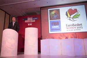 Draw for EuroBasket Women 2015