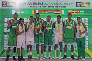 Mali's women and Nigeria's men at the FIBA 3x3 Africa Cup 2017