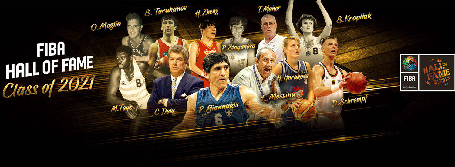 Daly, Giannakis and Messina headline FIBA Hall of Fame Class of 2021