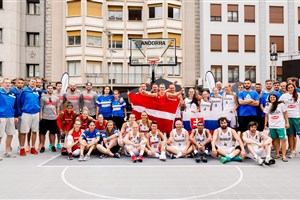 Qualified teams at the FIBA 3x3 Europe Cup Andorra Qualifier 2017