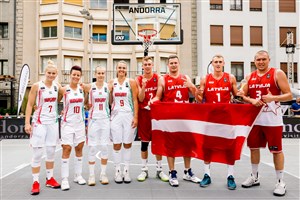Hungary's women and Latvia's men (FIBA 3x3 Europe Cup Andorra Qualifier 2017)