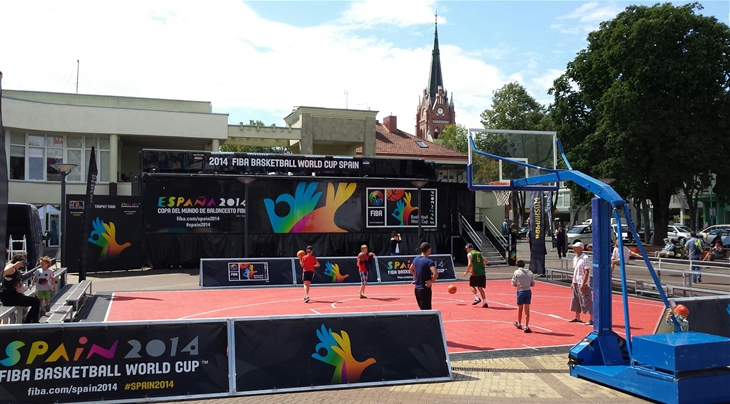 Trophy Tour in Palanga, Lithuania