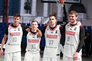 31 Sergey Krivykh (RUS), 17 Andrey Kiselev (RUS), 10 Kirill Pisklov (RUS), 9 Ilia Karpenkov (RUS)
