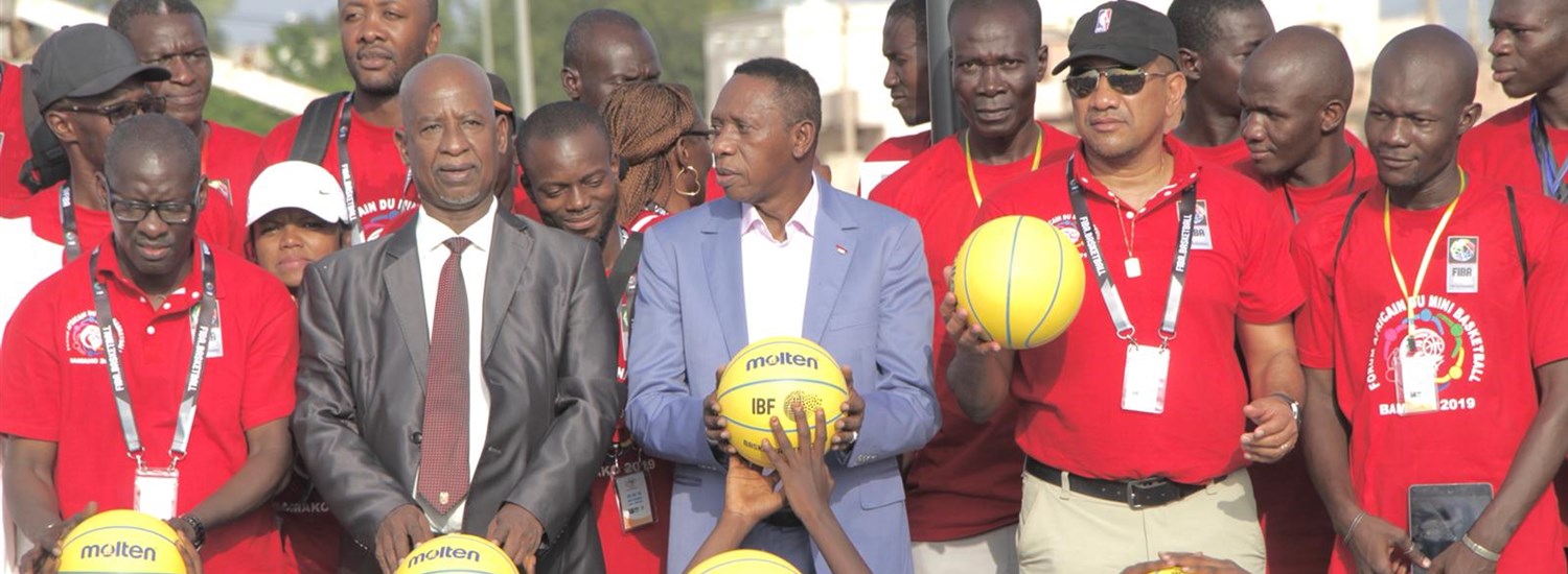FIBA and IBF keen on thriving Mini Basketball in Africa
