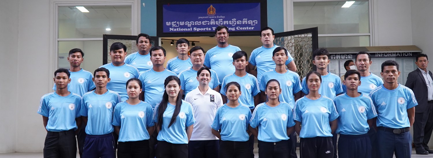 Game officials clinic in Cambodia 'a right step in the right direction'