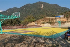 New Basketball Court in Nepal