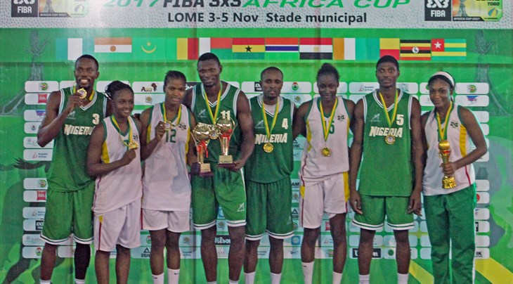 Mali's women and Nigeria's men at the FIBA 3x3 Africa Cup 2017