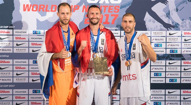 MVP Dejan Majstorovic headlines men's team of the tournament at FIBA 3x3 World Cup 2017