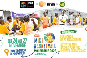 Mini Basketball comes to Mauritania