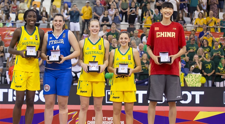  Magbegor named MVP of 2016 FIBA U17 Women's World Championship, headlines All-Star Five