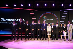 Tencent - FIBA Press Conference