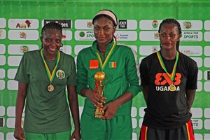 Women's Team of the Tournament at the FIBA 3x3 Africa Cup 2017