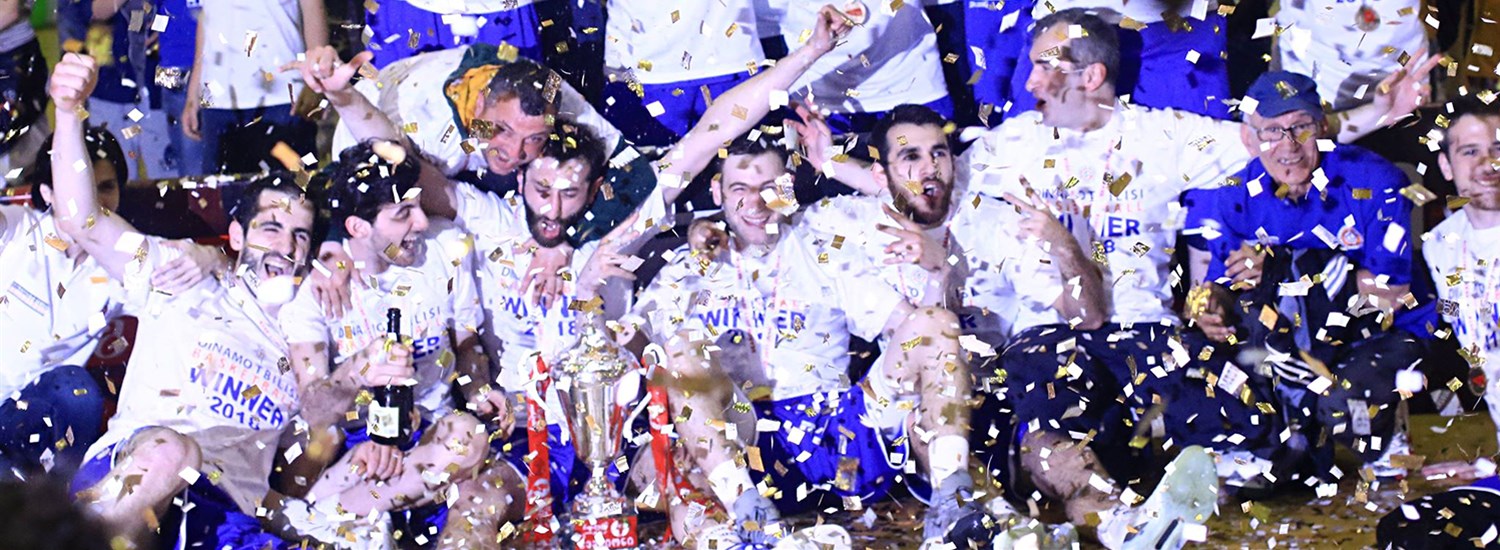 Dinamo Tbilisi won the Georgian title for the second time in a row (Courtesy: Georgian Basketball Federation)