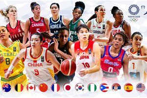 Tokyo 2020 Women's Olympic Basketball Tournament field complete