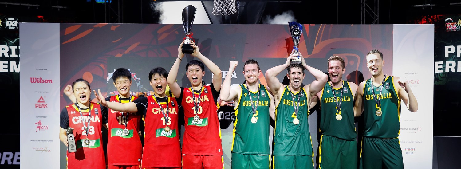 Australia and China win FIBA 3x3 Asia Cup 2022