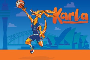 With one year to the FIBA Women's Basketball World Cup 2022, meet event mascot Karlu the kangaroo