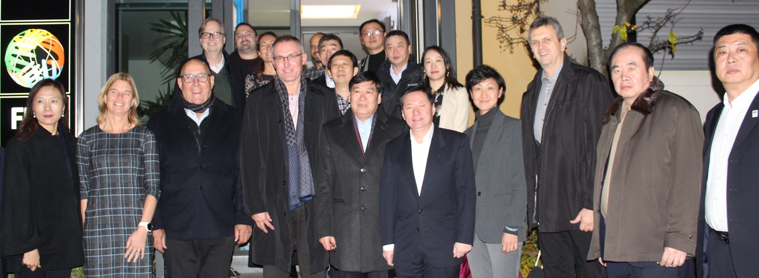 Chinese delegation visits FIBA Europe office - DRAFT