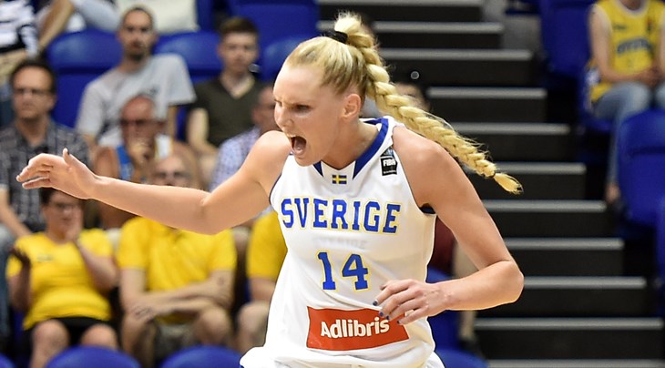 Sweden vs Slovak Republic; 14 Louice Sofie L. HALVARSSON (Sweden)