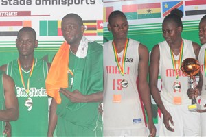 Cote d'Ivoire's men and Mali's women win FIBA 3x3 Africa Cup 2018