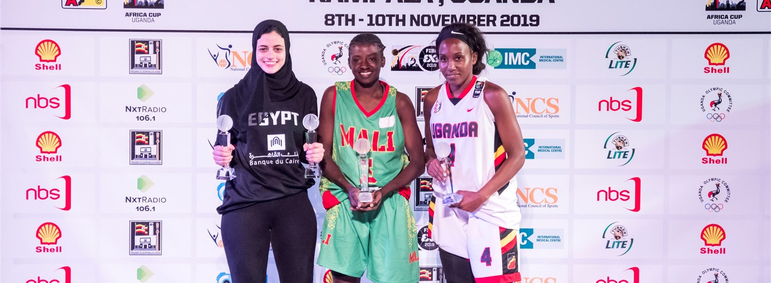 Mohamed stars in FIBA 3x3 Africa Cup Women's Team of the Tournament