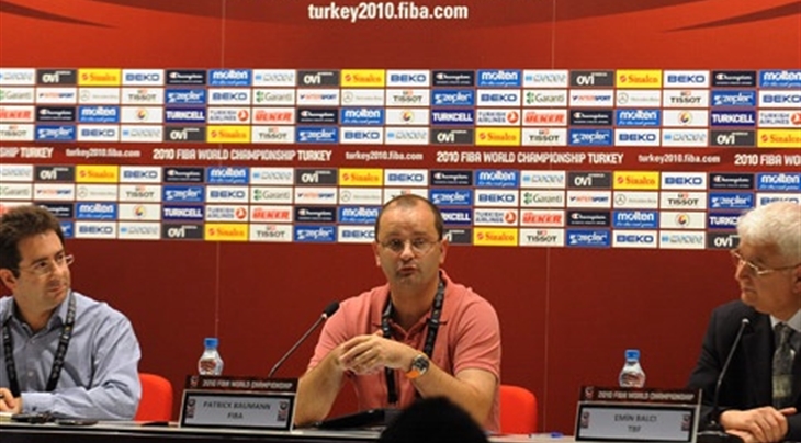 Patrick Baumann&#44; FIBA Secretary General