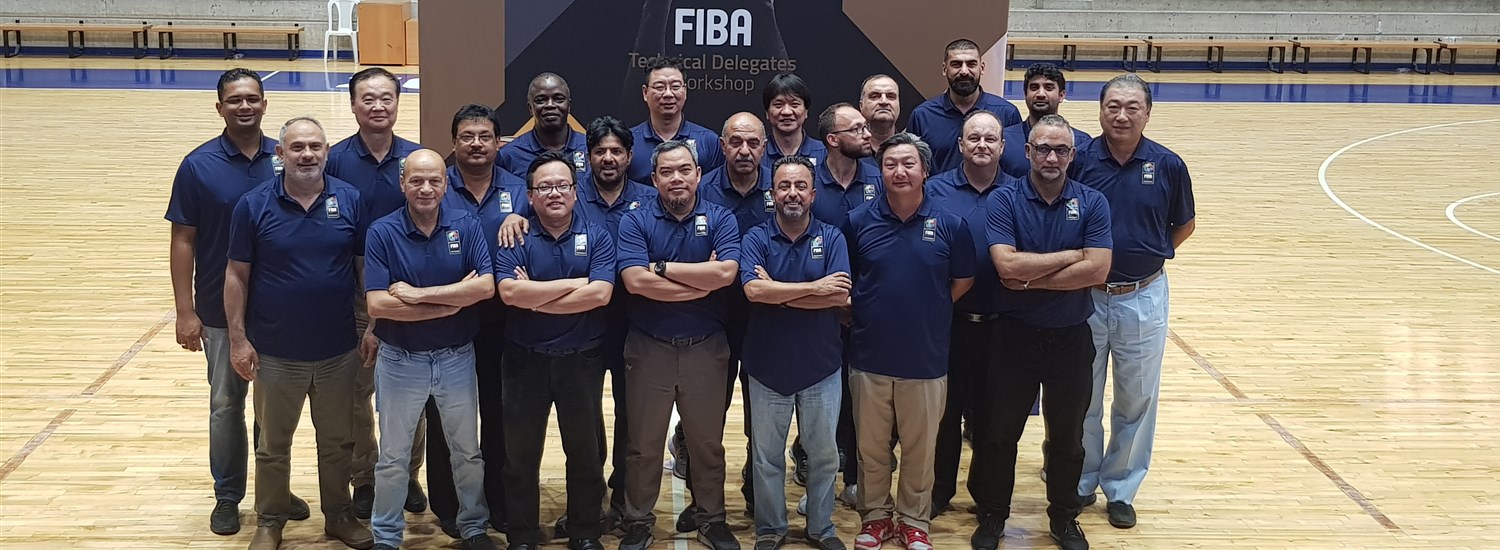Technical Delegates and Game Directors Workshop concludes in Beirut in preparation for FIBA Asia Cup 2021 Qualifiers