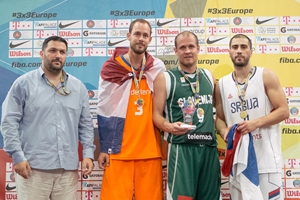 MVP Ovnik headlines men's team of the Tournament at 2016 FIBA 3x3 European Championships