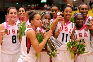 USA - 2012 FIBA U17 World Championship for Women winners