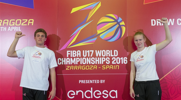 Draw ceremony 2016 FIBA U17 World Championships