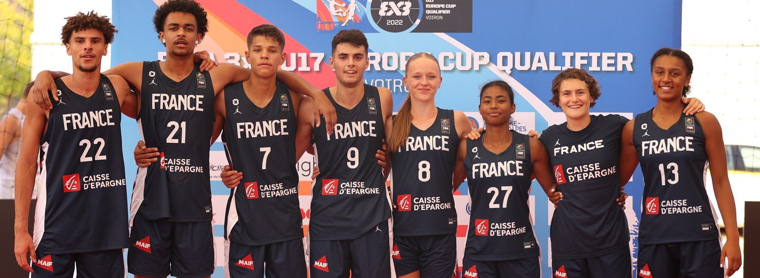 France and Poland double up at FIBA 3x3 U17 Europe Cup 2022 France Qualifier