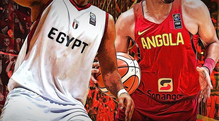 Angola square off against Egypt in the rematch of the FIBA AfroBasket 2013 Final