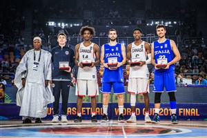 Canada v Italy, 2017 FIBA U19 Basketball World Cup