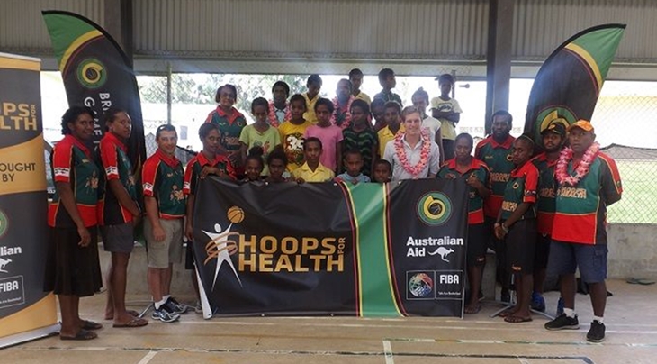 Vanuatu Basketball Federation launch their Hoops for Health program