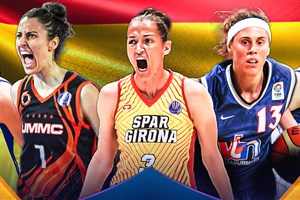 Which Spanish players have the best EuroLeague Women stats of the modern era?