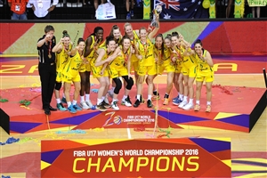 Flawless Australia soar to historic first FIBA U17 Women's World Championship title