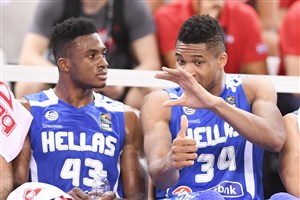 Antetokounmpos poised to become latest World Cup brother combo