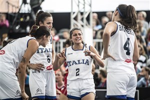 6 Federica Tognalini (ITA), 5 Marcella Filippi (ITA), 4 Maria Beatrice Barberis (ITA), 2 Rae Lin D'alie (ITA)