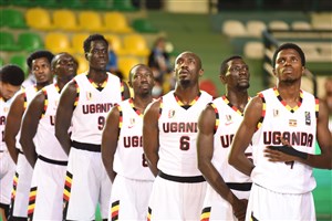 9 Deng John Geu (UGA), 13 Ishmail Wainright (UGA), 10 James Okello (UGA), 11 Stanly Mugerwa (UGA), 12 Eric Rwahwire (UGA), 14 Joseph Ikong (UGA), 15 Titus Odeke (UGA), 7 Emmanuel Trinquier (UGA), 8 Ben Komakech (UGA), 6 Robinson Opong (UGA), 5 Jimmy Enabu (UGA), 4 Tonny Drileba (UGA)