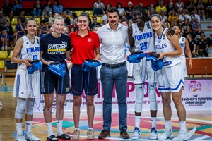 All Star Five for FIBA U18 Women B-division