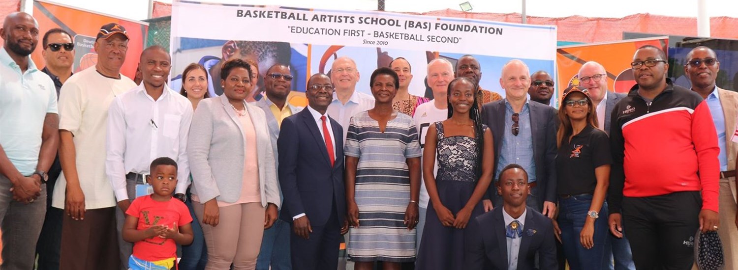 The Basketball Artists School celebrates its10th anniversary in Nambia