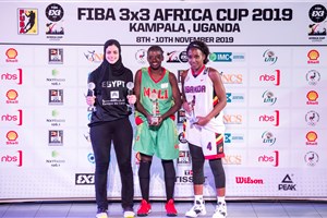 Mohamed stars in FIBA 3x3 Africa Cup Women\'s Team of the Tournament