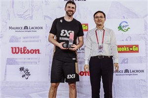 Steve Sir named FIBA 3x3 World Tour Shanghai Masters 2023 MVP