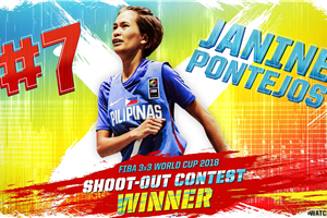 Pontejos makes history as she wins Shoot-Out Contest at 3x3 World Cup 2018